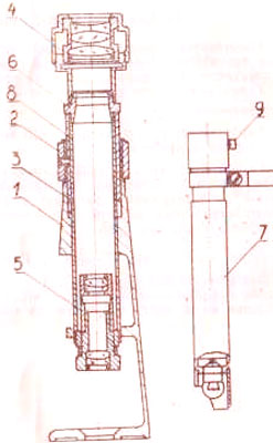 Рис.1. Схема микроскопа МПБ-3