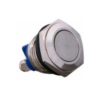 Кнопка металлическая TY 16-211A Scr 1NO - фото №1