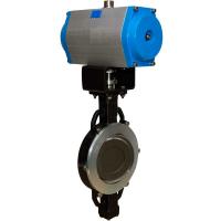 Затвор поворотный с двойным эксцентриком 2Е-5 ABO valve - фото