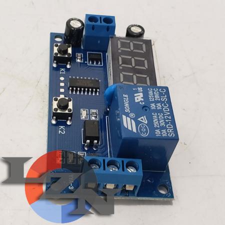 Циклическое реле времени с индикацией SRD-12VDC-SL-C - вид сбоку