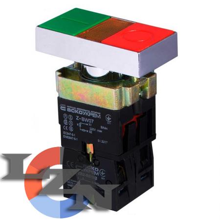Кнопка двойная XB2-BW8375 с подсветкой 