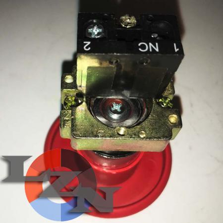 Кнопка-грибок XB2-BR42 Стоп (d=60 мм, красная) - фото №4