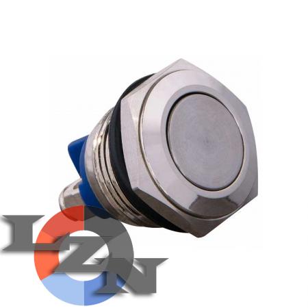 Кнопка металлическая TY 16-211A Scr 1NO - фото №1