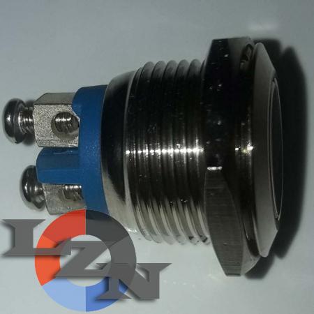 Кнопка металлическая TY 16-211A Scr 1NO - фото №3