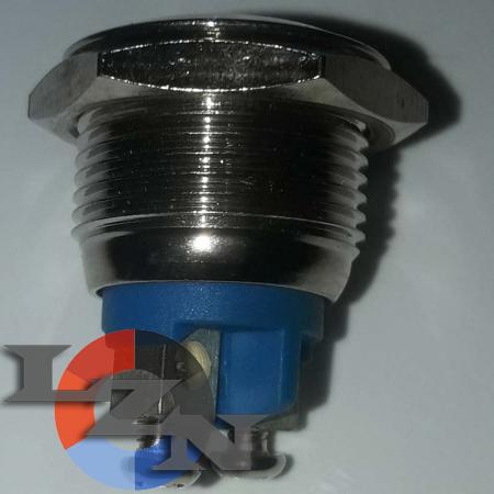 Кнопка металлическая TY 16-211A Scr 1NO - фото №4