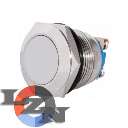 Кнопка металлическая TY 19-211A Scr 1NO - фото