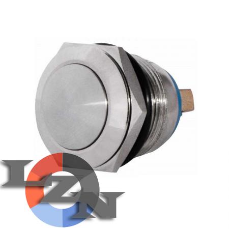 Кнопка металлическая TY 19-231A Scr 1NO - фото