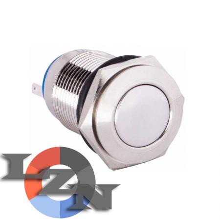 Кнопка металлическая TYJ 16-311 1NO+1NC (с фиксацией) - фото