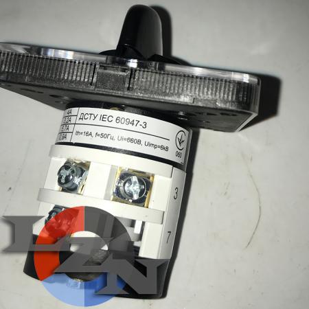Кулачковый пакетный переключатель ПКП Е9 16А-2.863 - общий вид 4