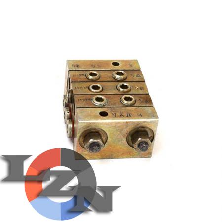 Питатель последовательный смазочный МИМ-6 (6 секций) - фото