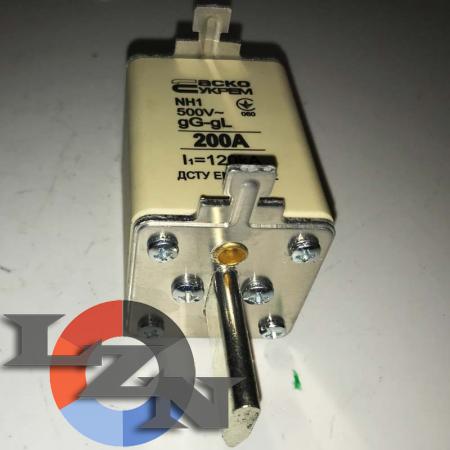 Предохранитель 200А nh1 gL gG 500В l1=120кА - фото №2