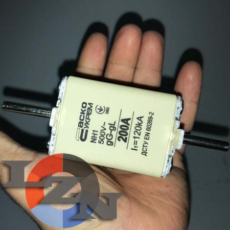 Предохранитель 200А nh1 gL gG 500В l1=120кА - фото №3