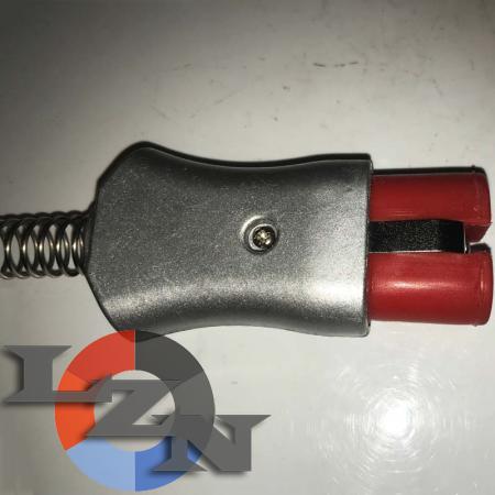 Разъем двухконтактный термостойкий (ZA727Si)-TX1004 - фото №3