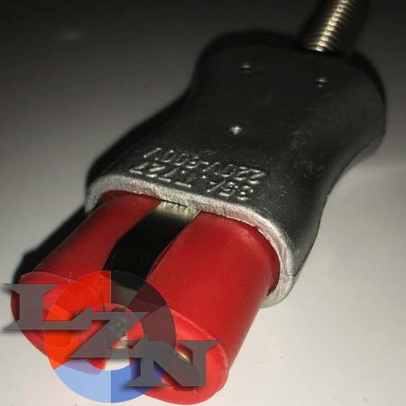 Разъем двухконтактный термостойкий (ZA727Si)-TX1004 - фото №4