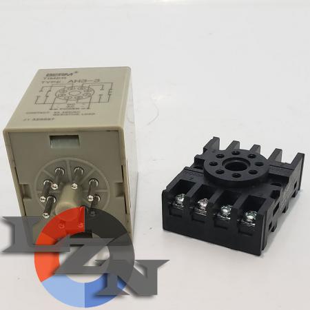 Реле AH3-3 220V (10 сек) - фото №4