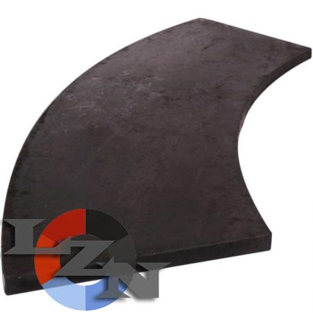 Сектор фрикционный 750х520х8х60 (КВ2538) - фото №2