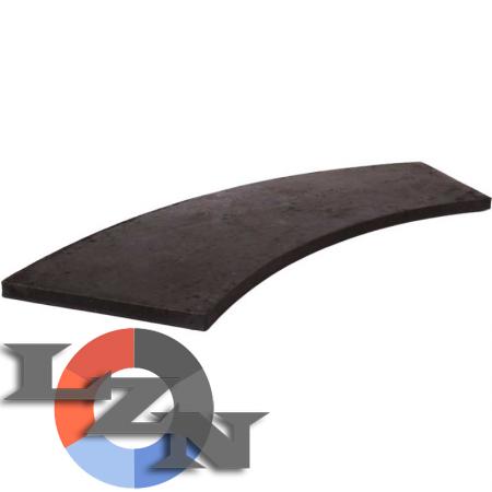 Сектор фрикционный 750х520х8х60 (КВ2538) - фото №3