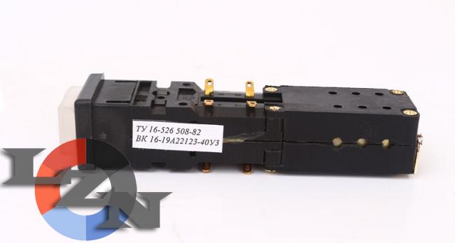 Выключатель кнопочный ВК-16-19А-22153-40 У3 - фото №1